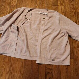 Pink Vintage Calvin Klein cardigan